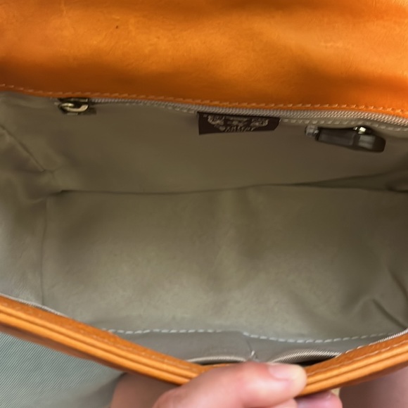 PRATESI Quilted Leather Chain Crossbody Handbag Purse MADE IN ITALY *NWT* - Picture 10 of 13